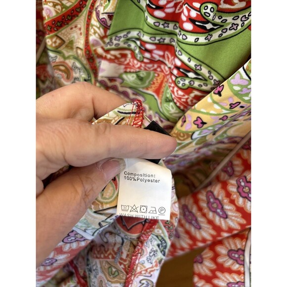 Shein Curve Lune Women Floral Open Front Kimono Shorts Set Pockets Duster 1XL - Picture 10 of 16